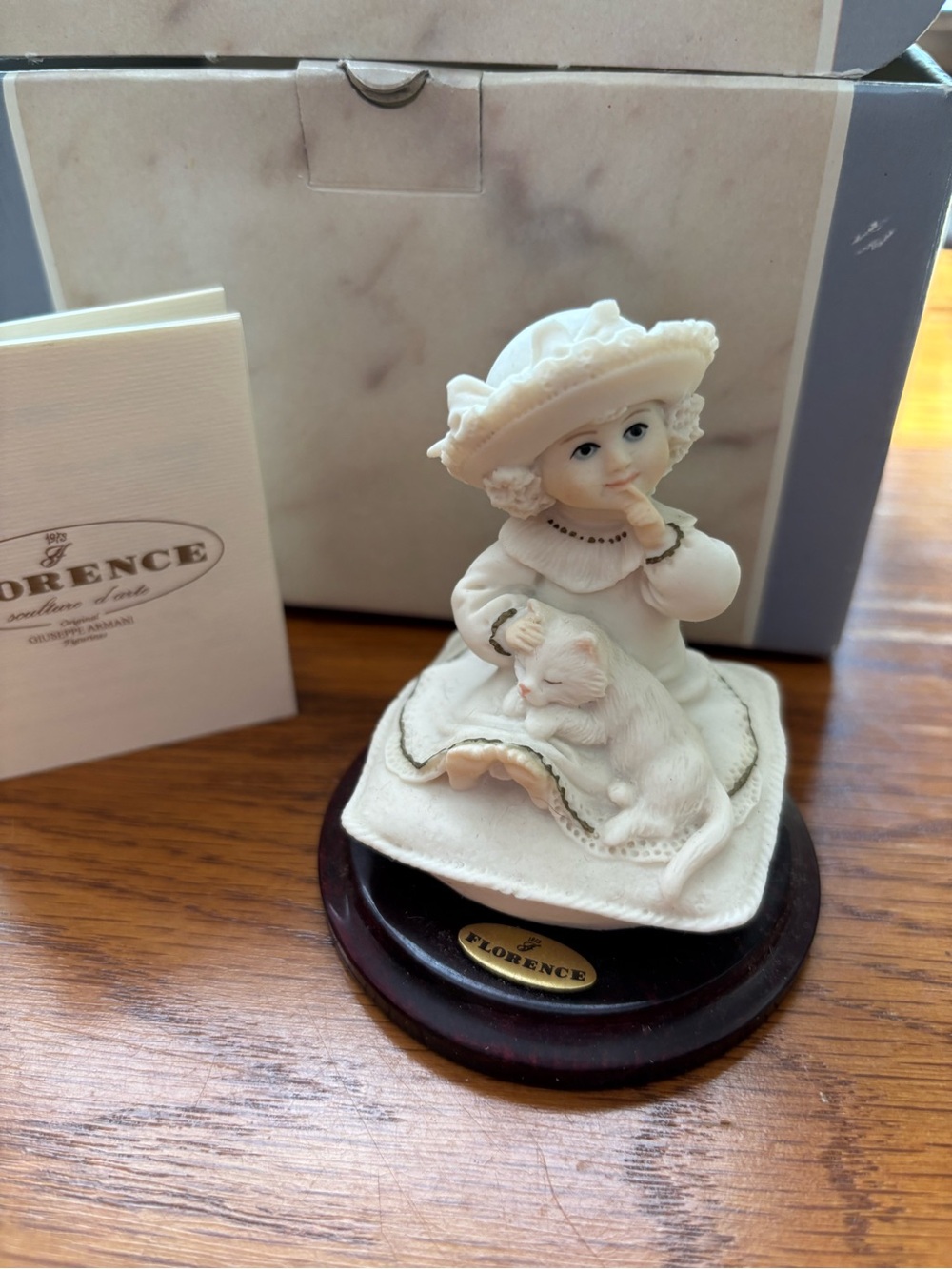 Guiseppe Armani Art - Girl Figurine “Quiet Please”
Member’s Gift 1997